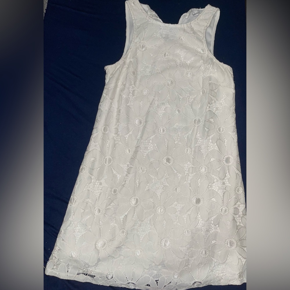Speechless Dress | white lace | flowers